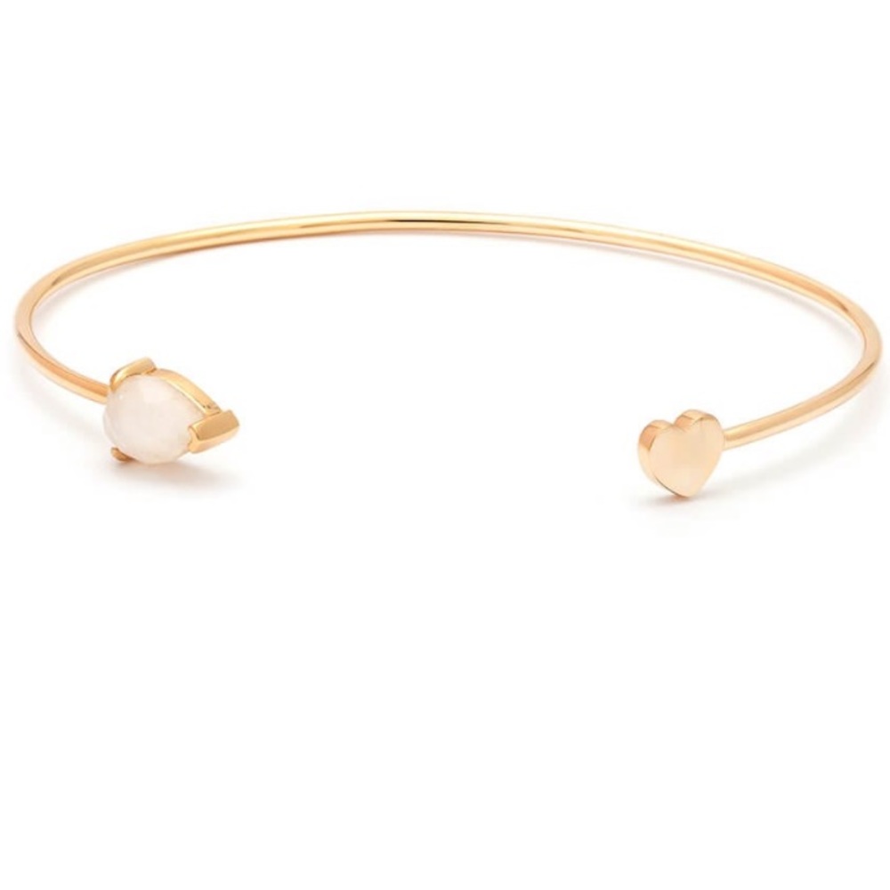 Melanie auld Summer love bracelet gold plated with moonstone